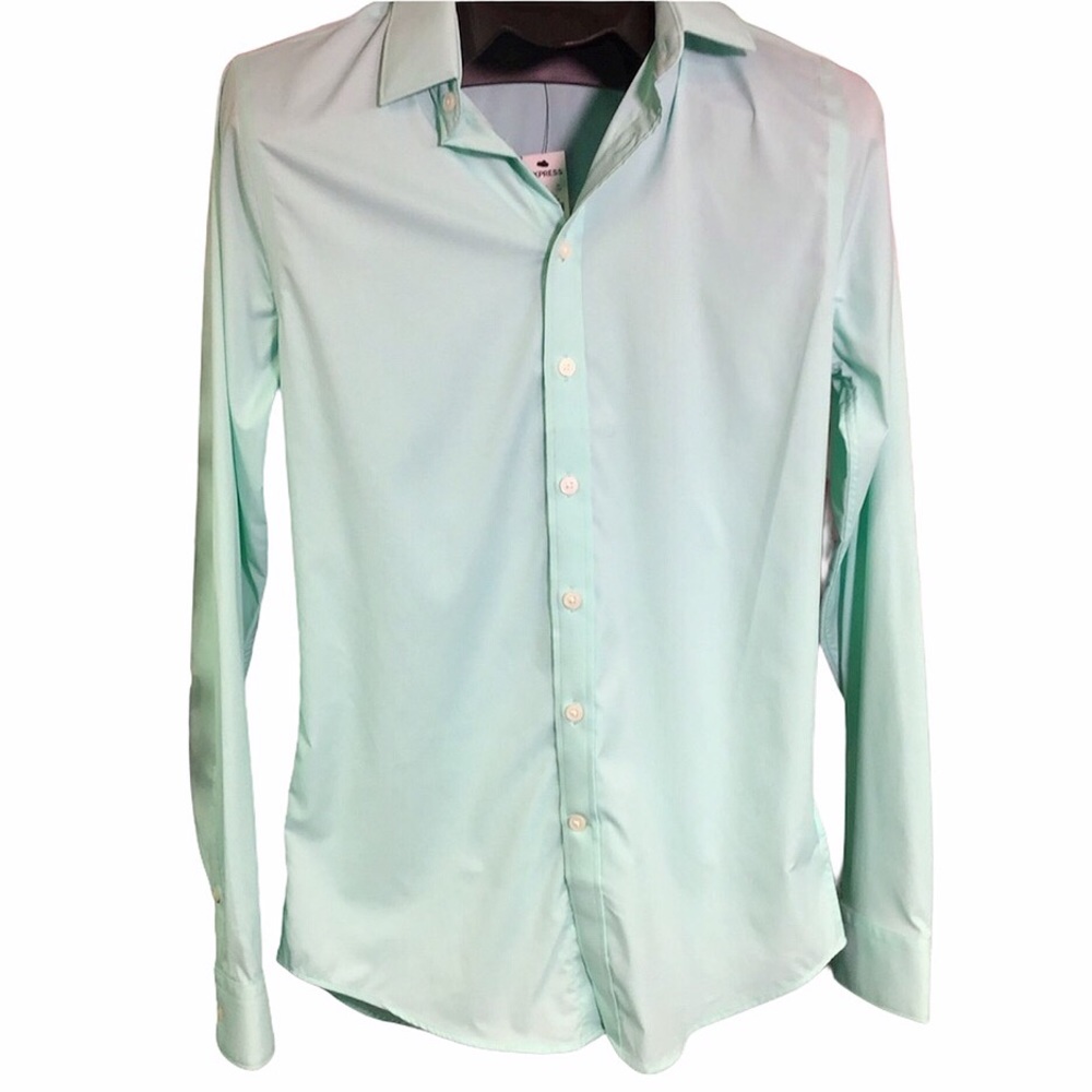 Express Mint Men’s Button Down - image 1